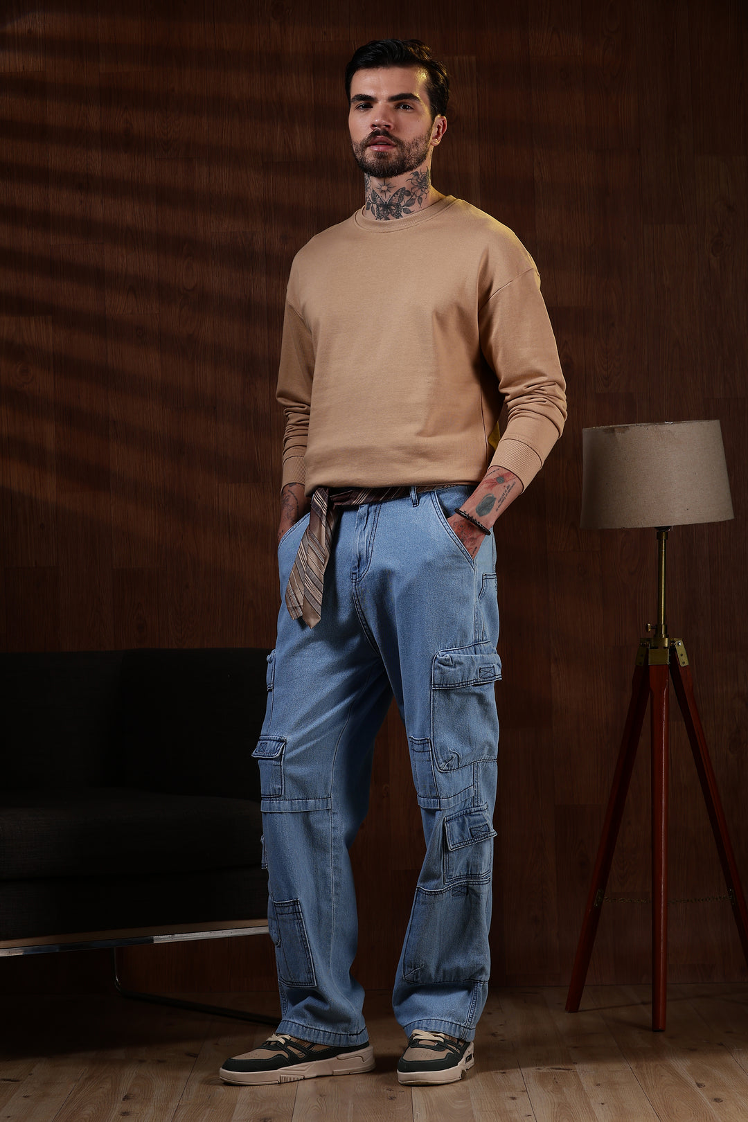 Solids: Beige Sweatshirt