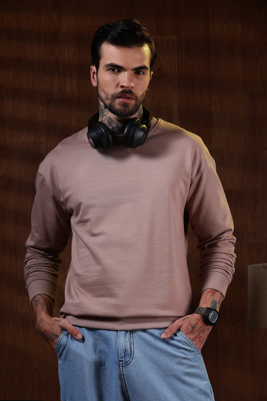Solids: Onion Pink Sweatshirt
