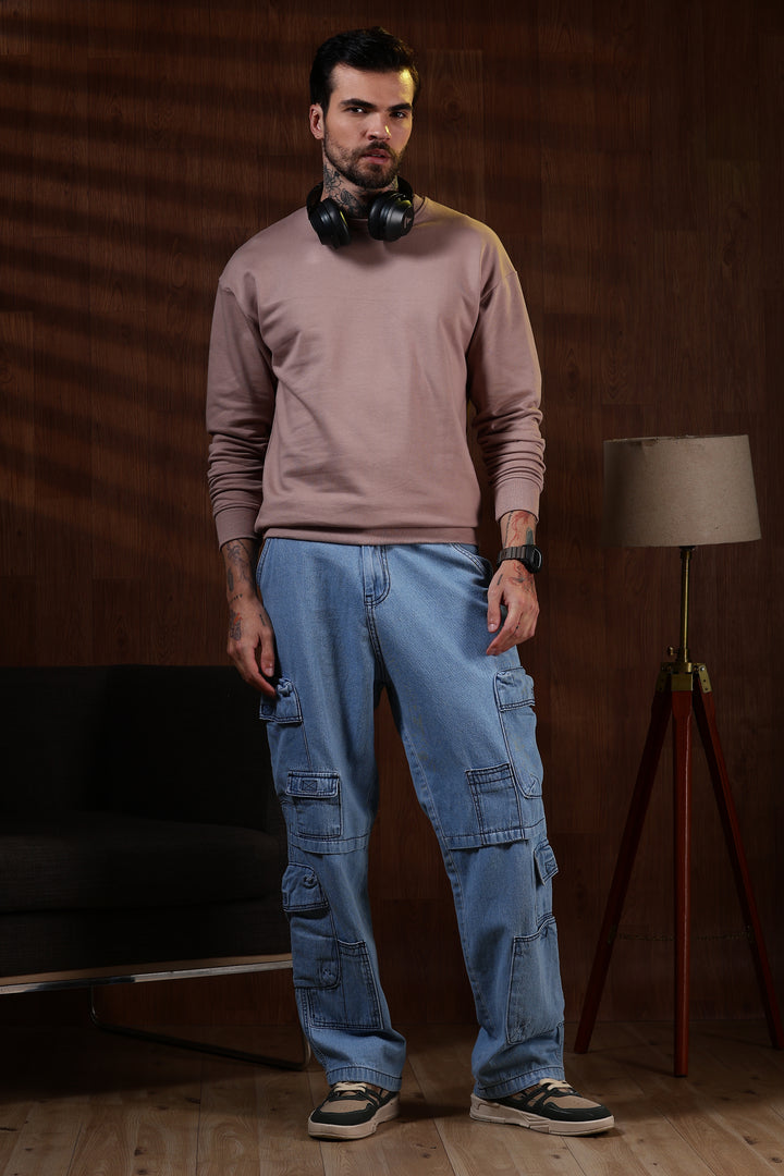 Solids: Onion Pink Sweatshirt