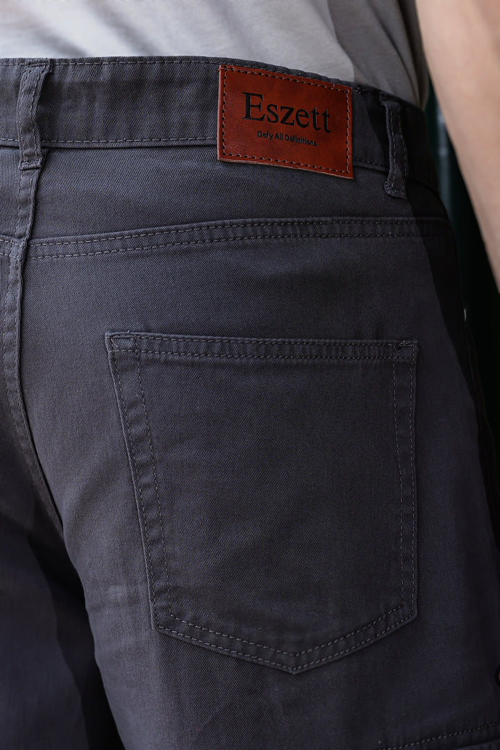 Essentials : Grey Cargo Pants