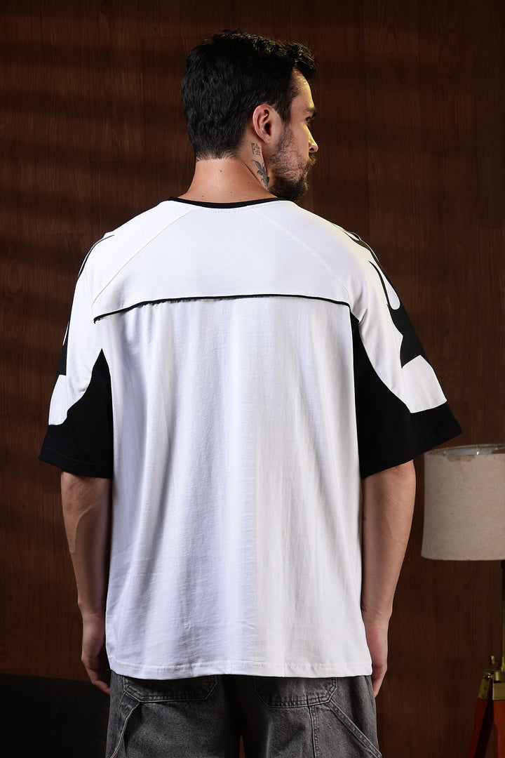 Illusions: Black & White Oversized T-Shirt