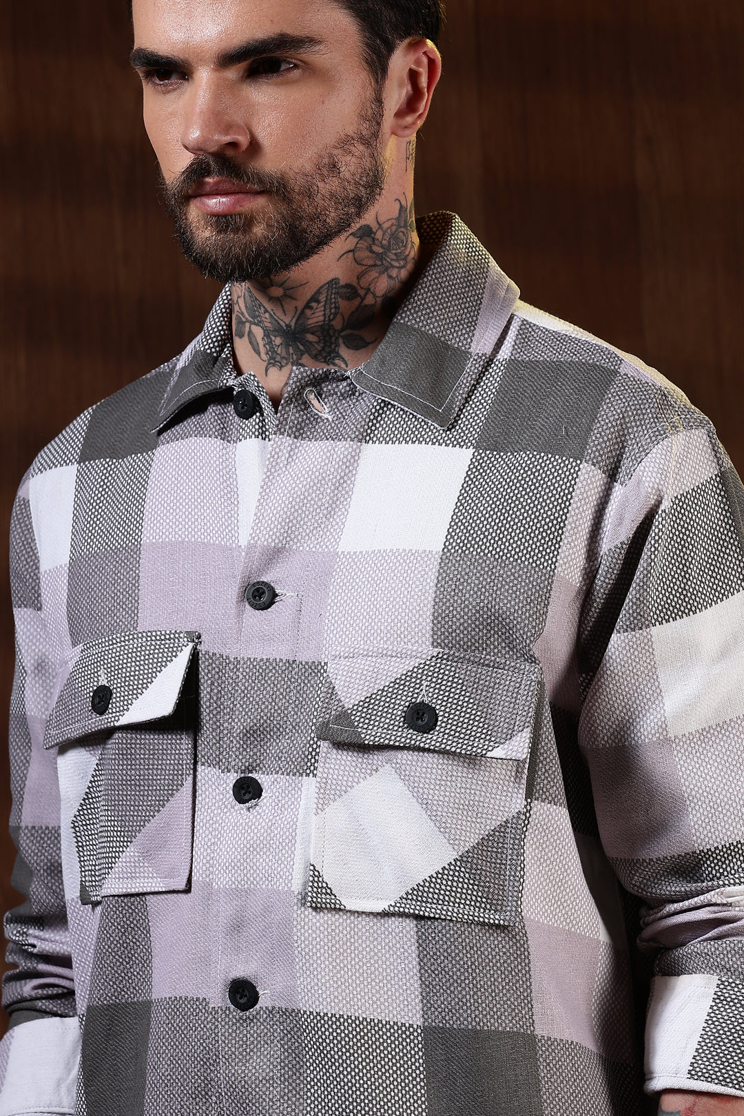 Jute: Pink & White  Jacket