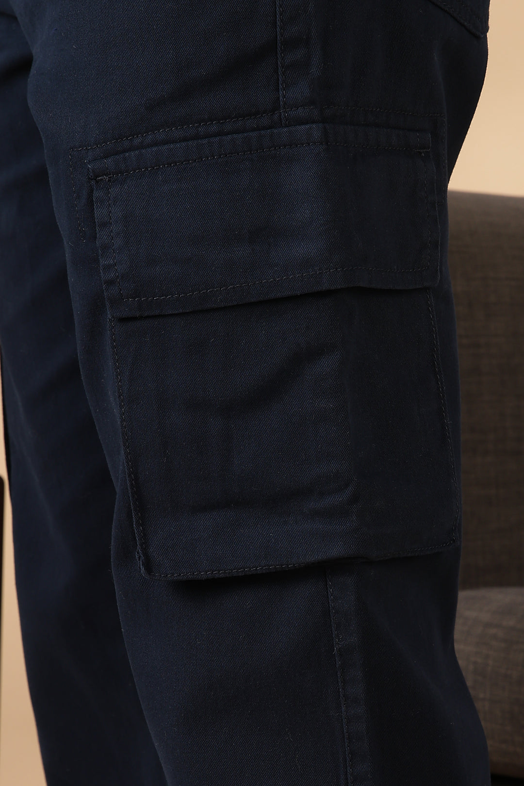 Essentials : Navy Cargo Pants