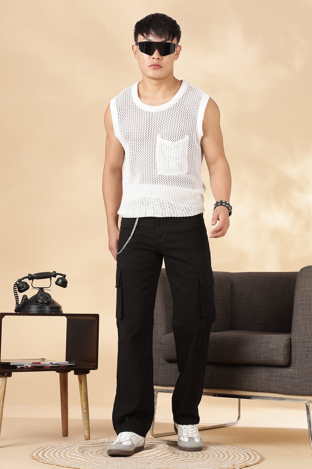 Essentials: Black Cargo Pant