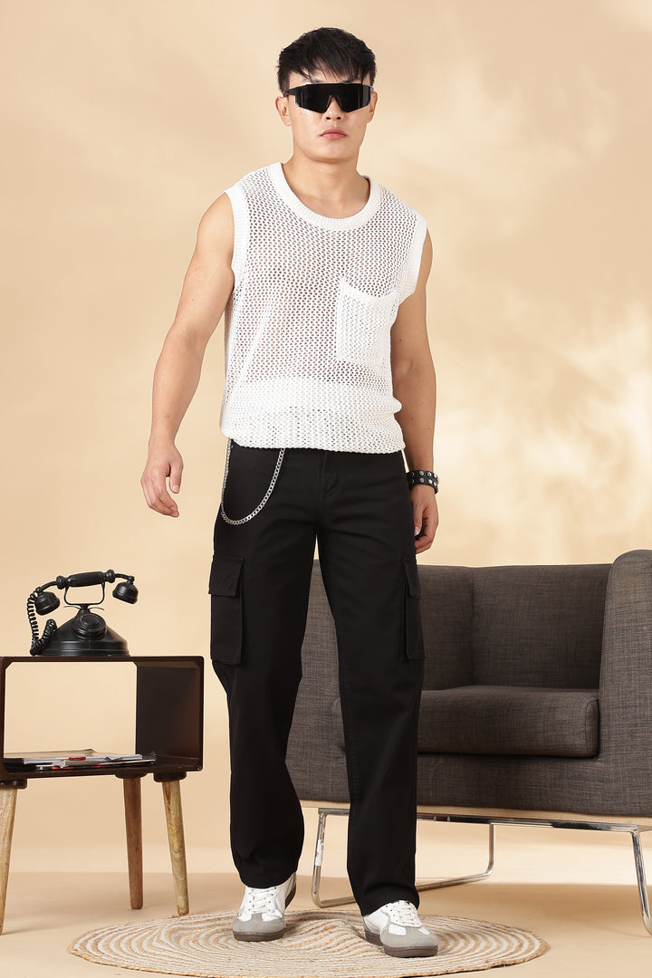 Essentials: Black Cargo Pant