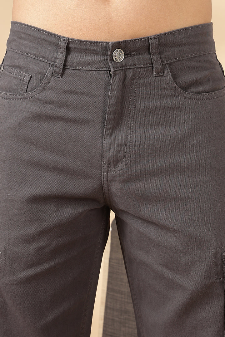 Essentials : Grey Cargo Pants