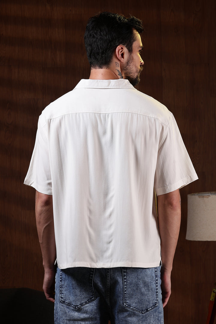 Fierce: Boxy Fit Oversized Cuban Shirt