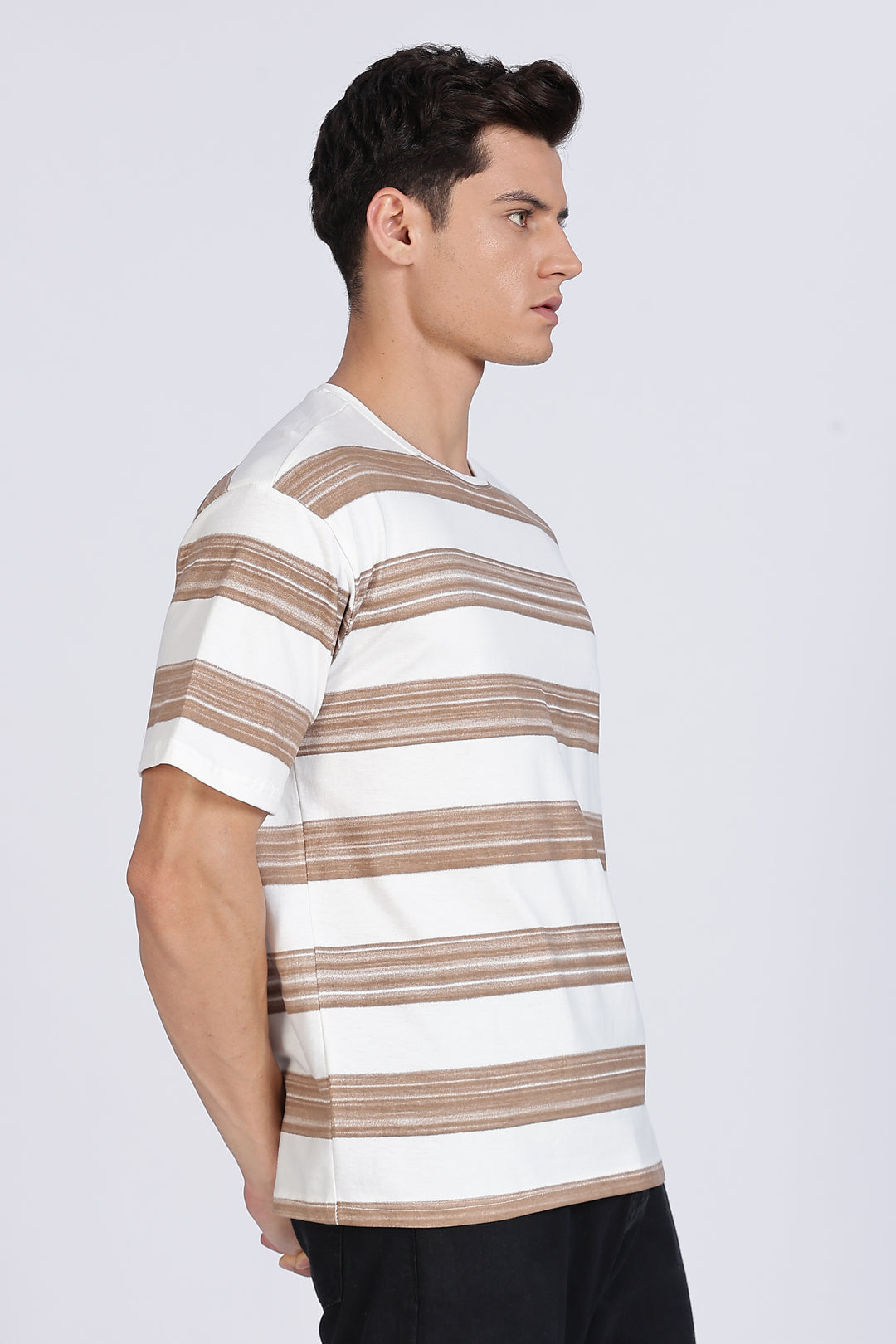 Brushed Brown Oversized Tshirt