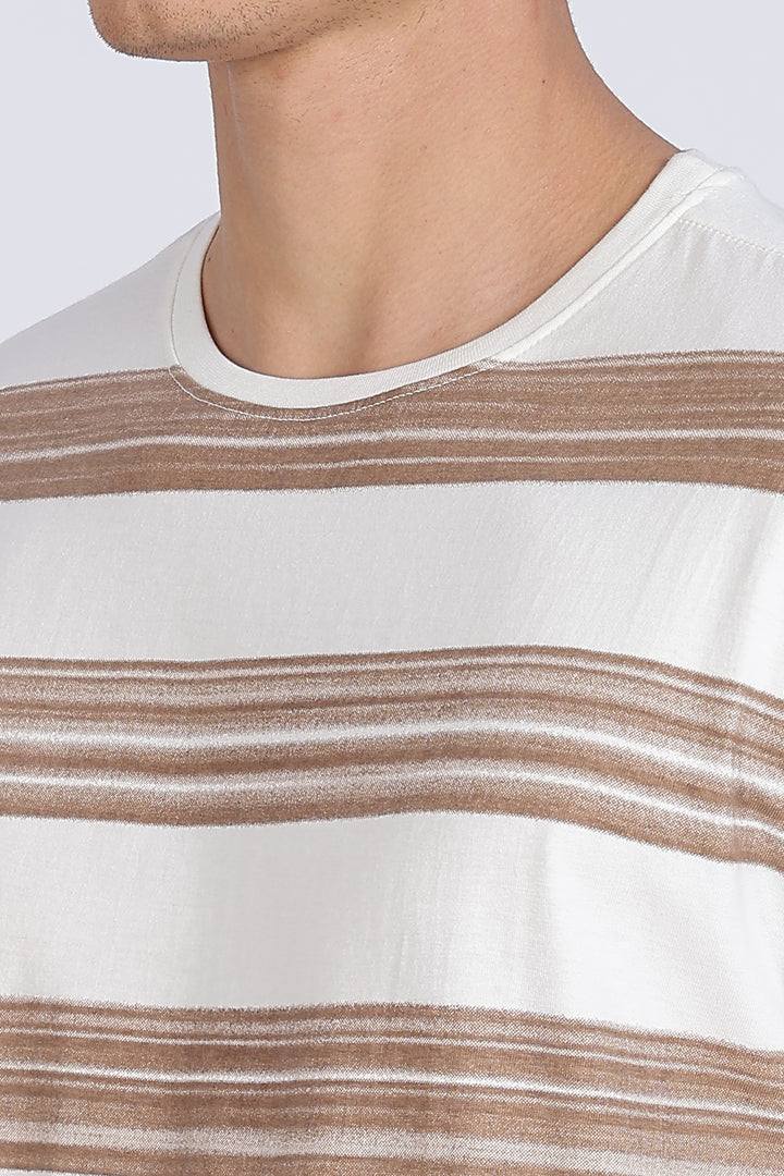 Brushed Brown Oversized Tshirt