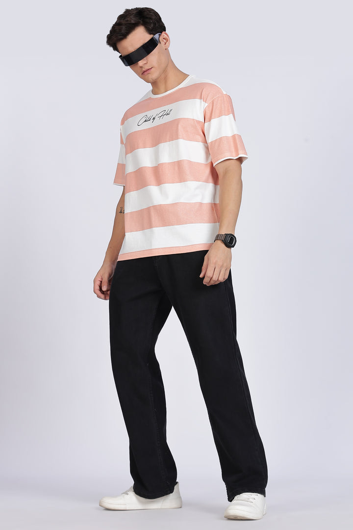 Child of Hell: Oversized Stripes Tshirt