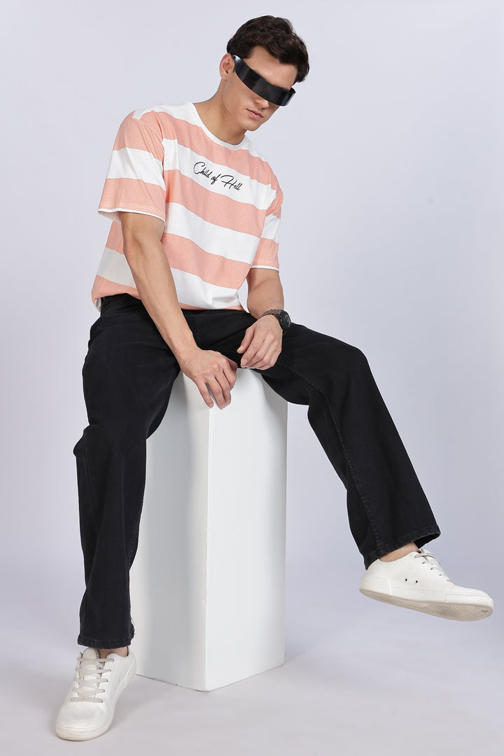 Child of Hell: Oversized Stripes Tshirt