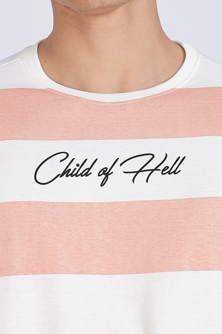 Child of Hell: Oversized Stripes Tshirt