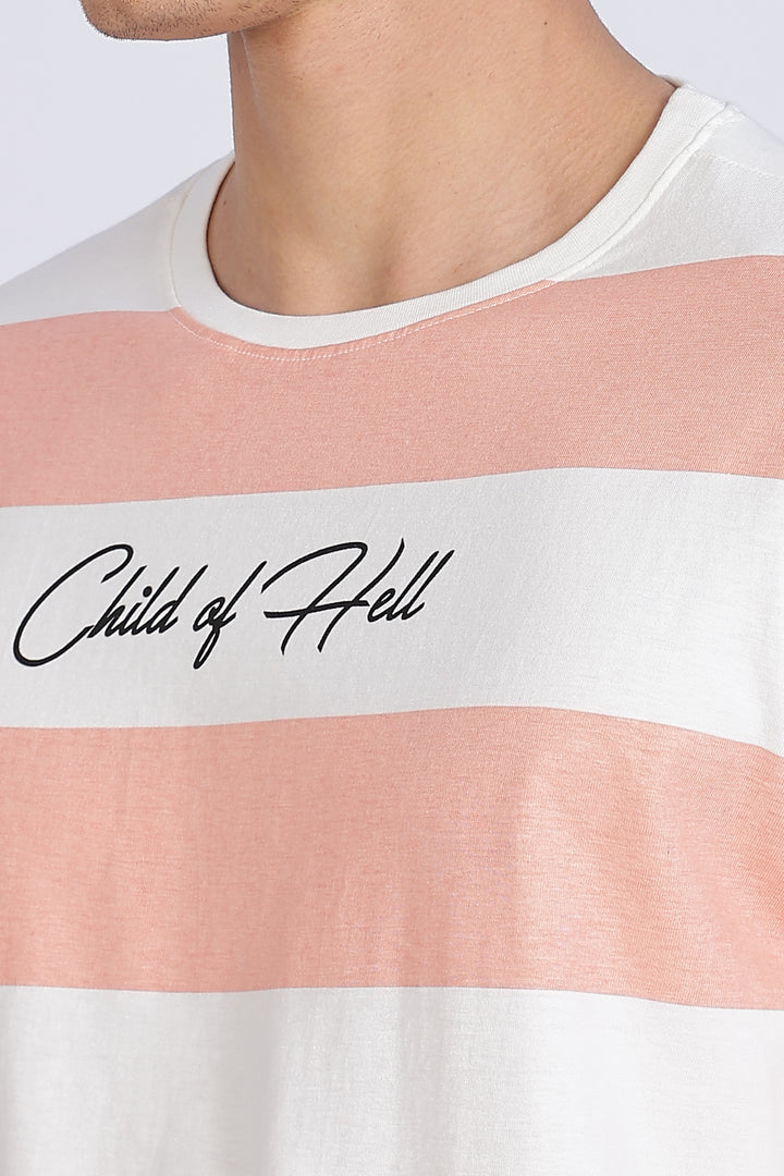 Child of Hell: Oversized Stripes Tshirt