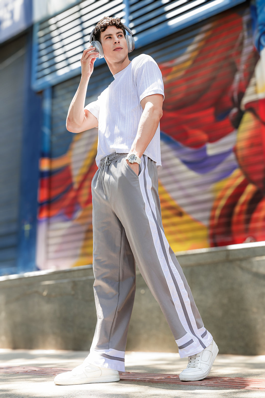 Originals: Baggy Light Grey Joggers