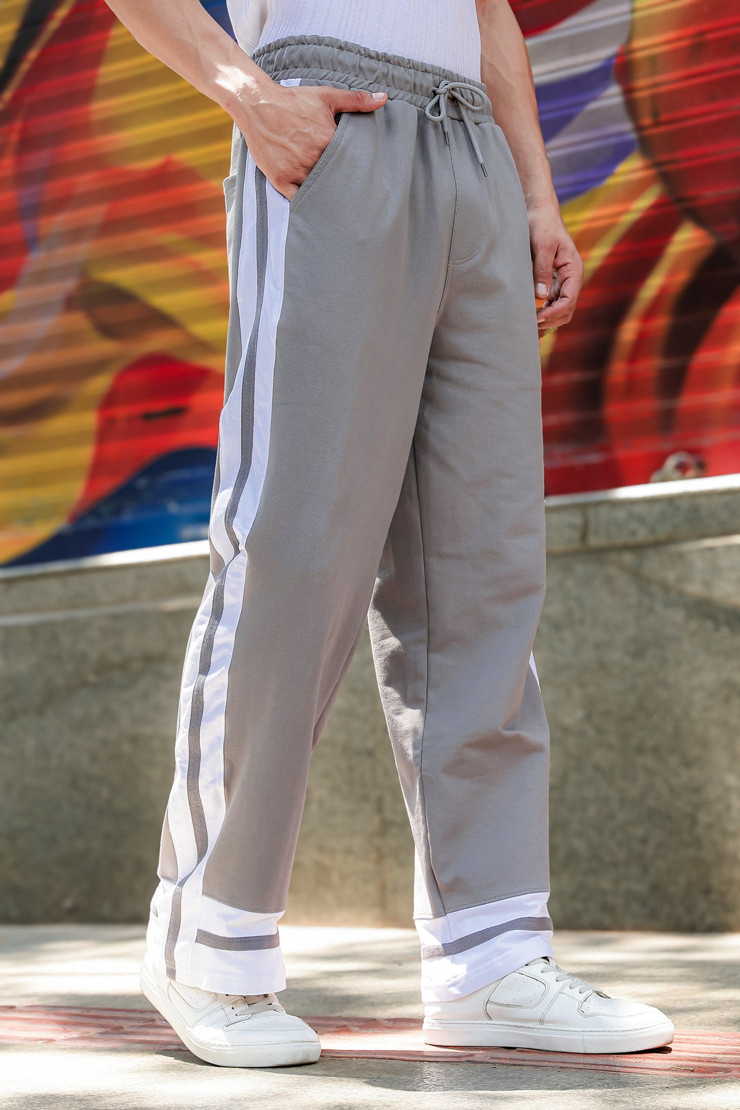 Originals: Baggy Light Grey Joggers