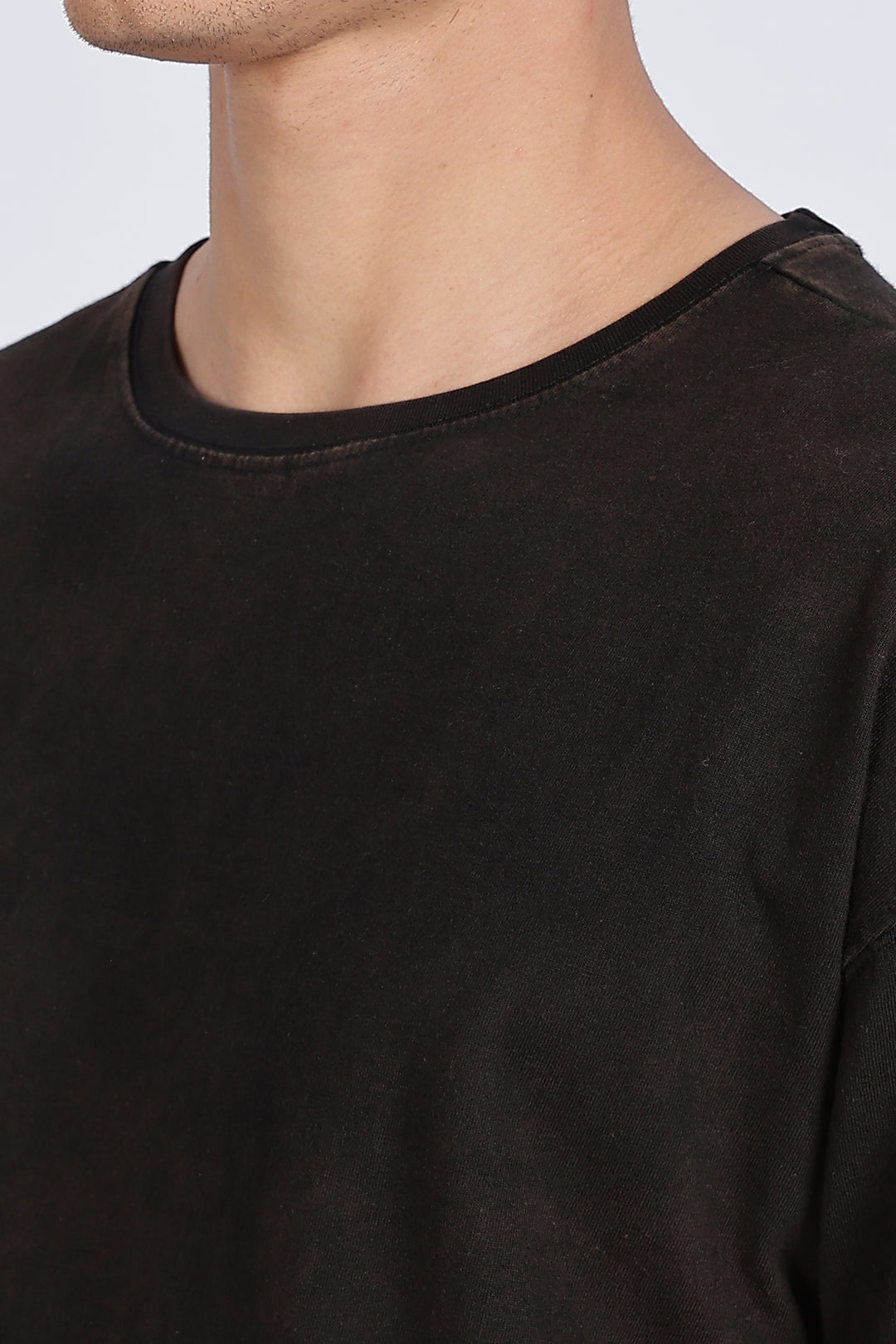 Strong and Gorgeous: Washed Black Oversized T-shirt