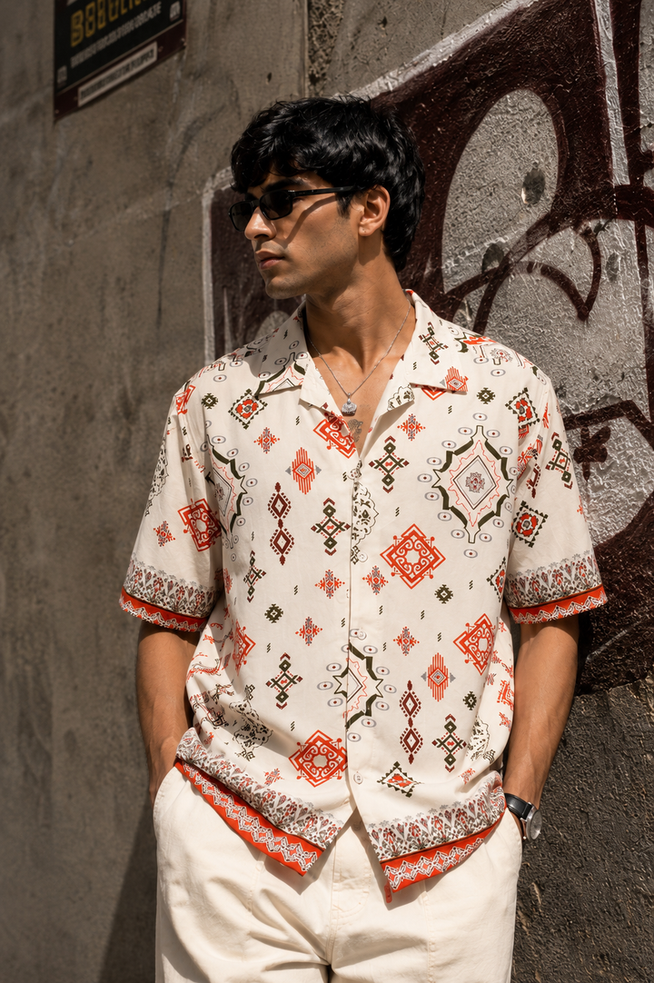 Indigenous : Printed Cuban Shirt