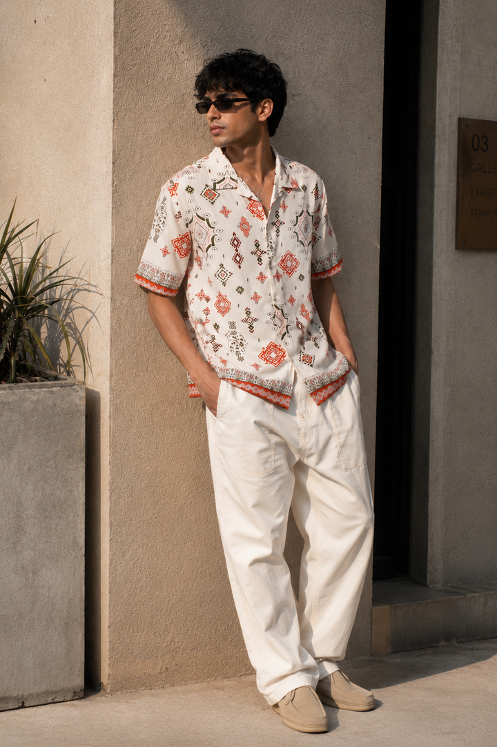 Indigenous : Printed Cuban Shirt