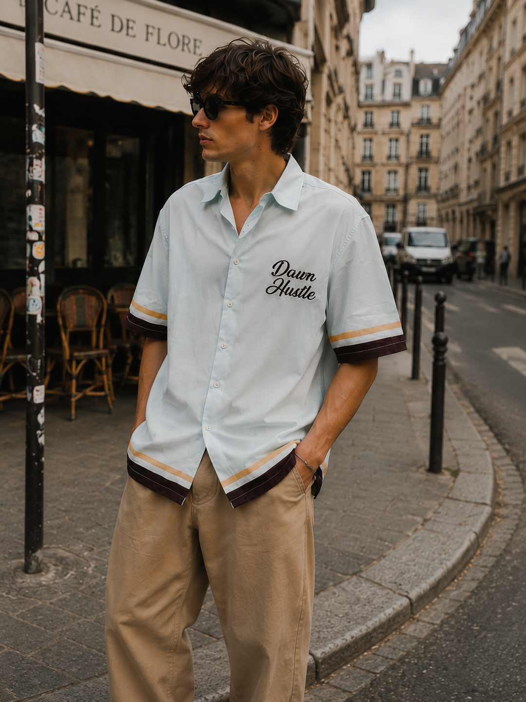 Dawn Hustle: Oversized shirt