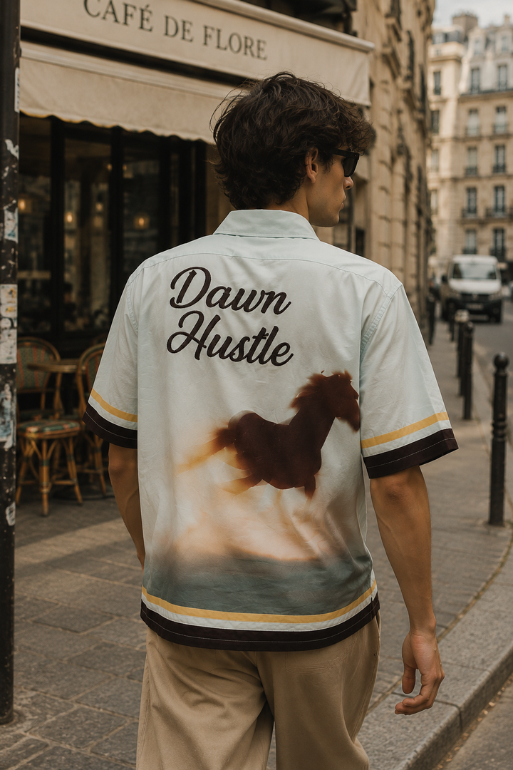 Dawn Hustle: Oversized shirt