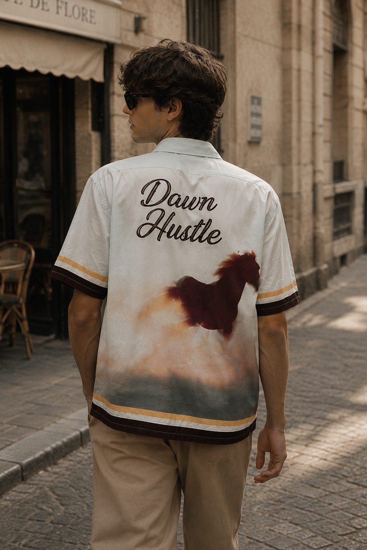 Dawn Hustle: Oversized shirt
