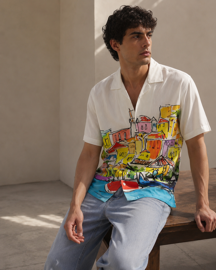 Landscape Cuban Shirt