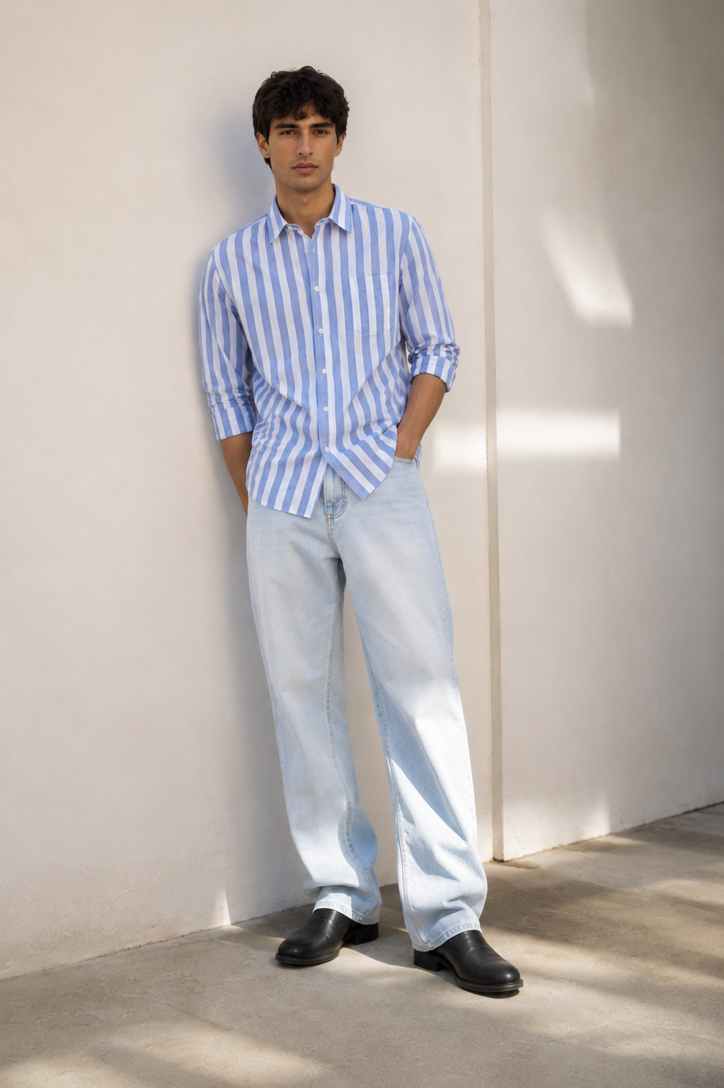 Oxford: Blue Stripes Shirt