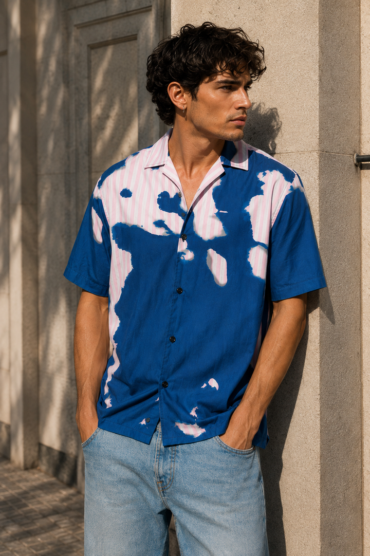 Patchy Cuban Shirt
