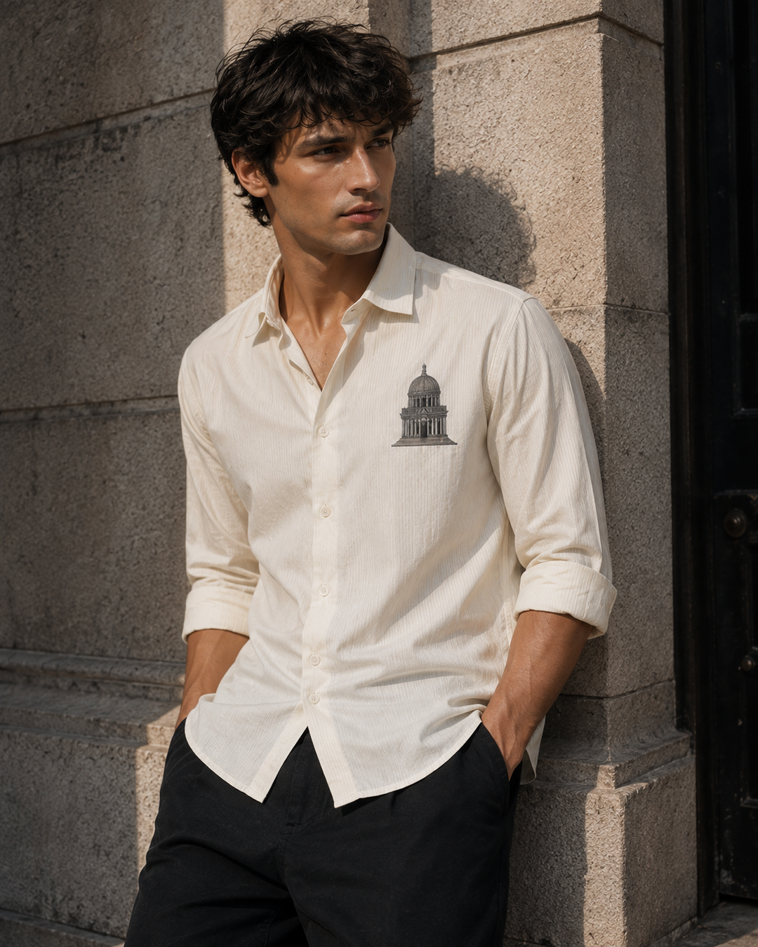 Classic Embroidery Shirt