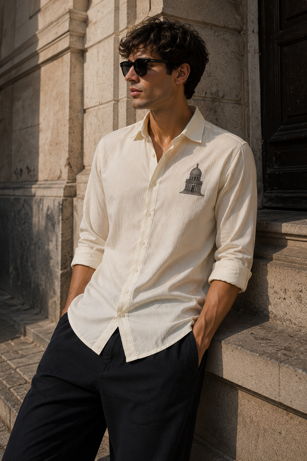 Classic Embroidery Shirt