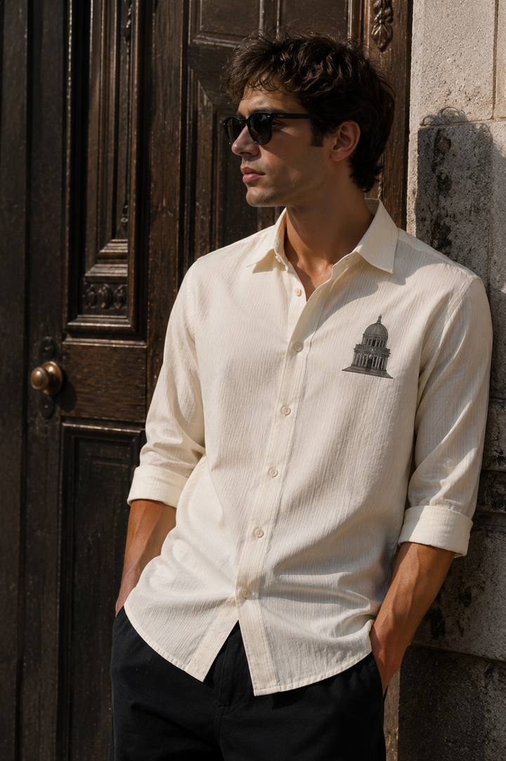 Classic Embroidery Shirt