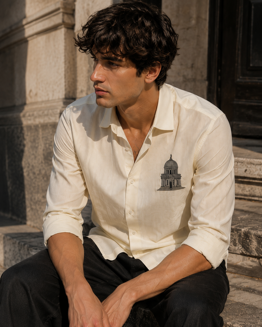Classic Embroidery Shirt