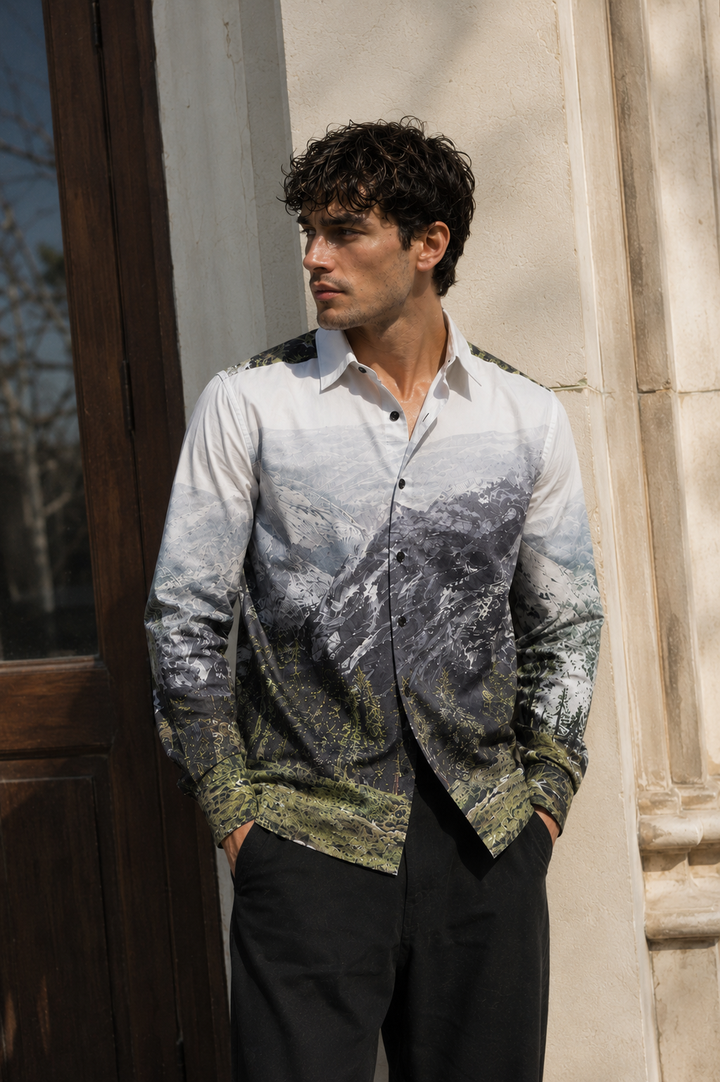 Mountains : Printed shirt