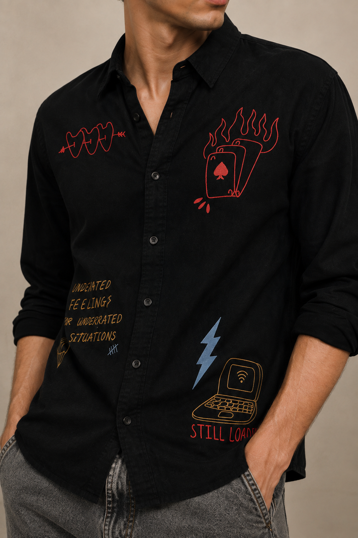 Denims: Scribble Shirt