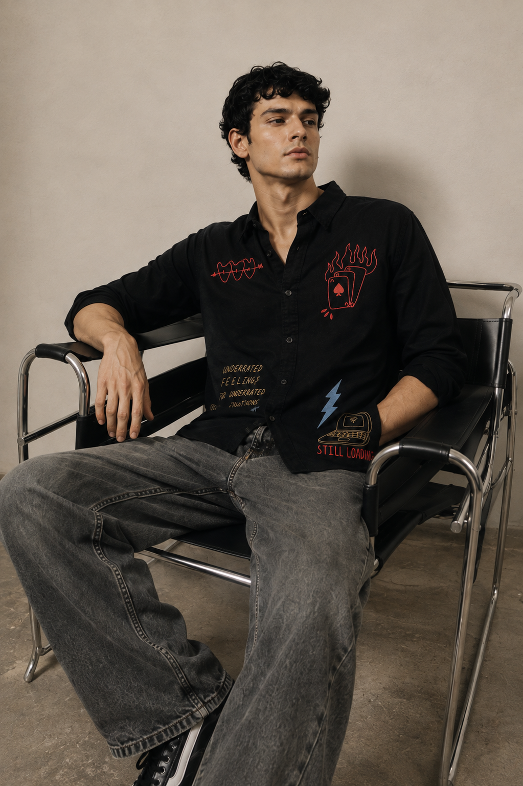 Denims: Scribble Shirt
