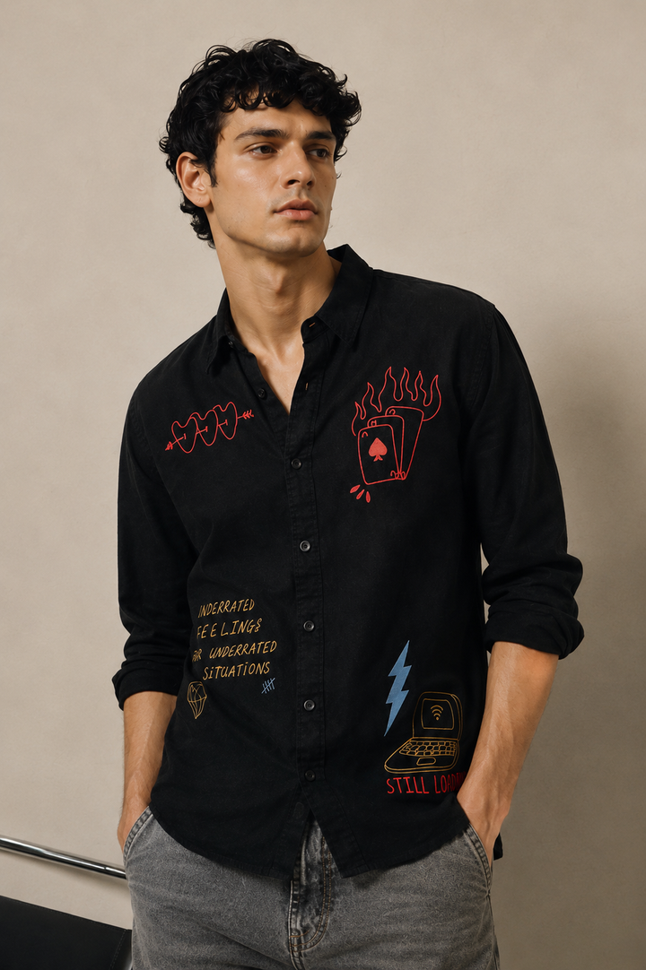 Denims: Scribble Shirt