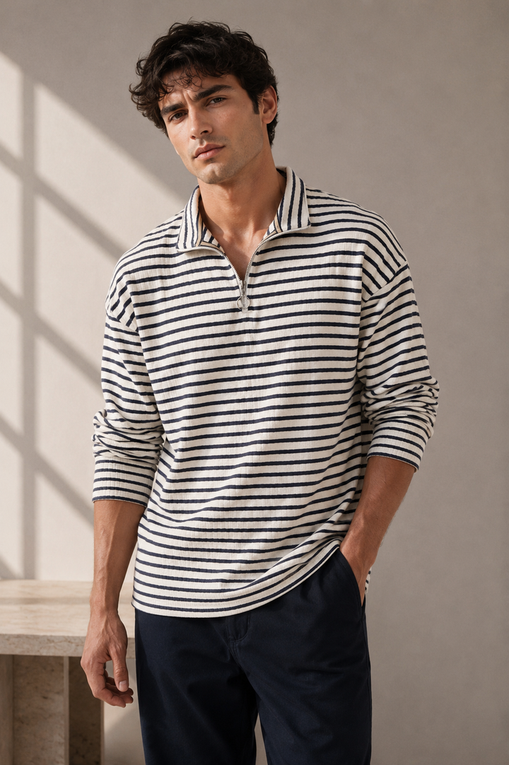 Striped Sweatshirt