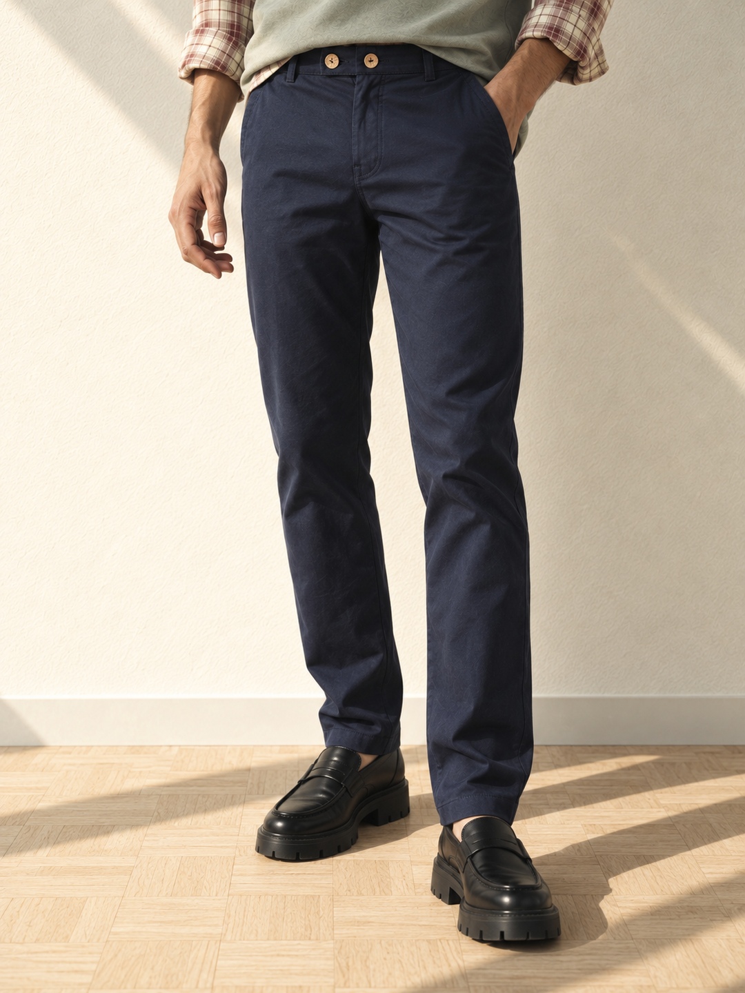 Casual Fit : Turquoise Pants