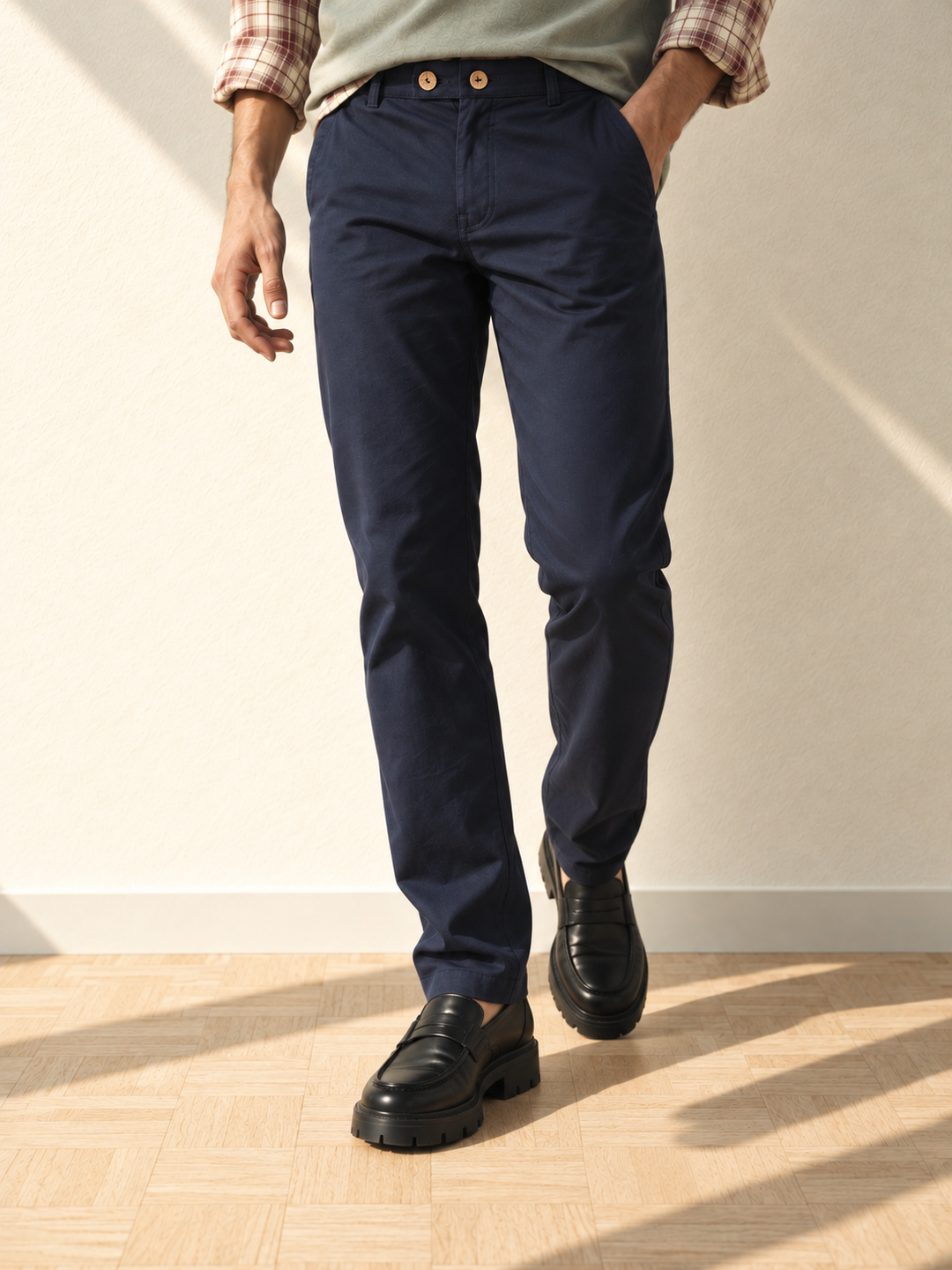 Casual Fit : Turquoise Pants