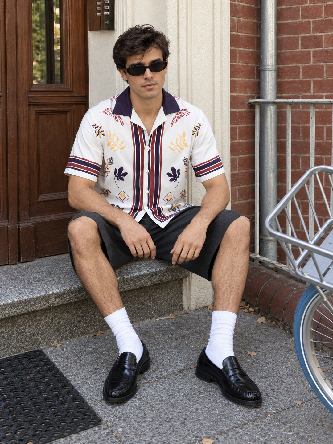 Cuban Shirt : Bliss Printed