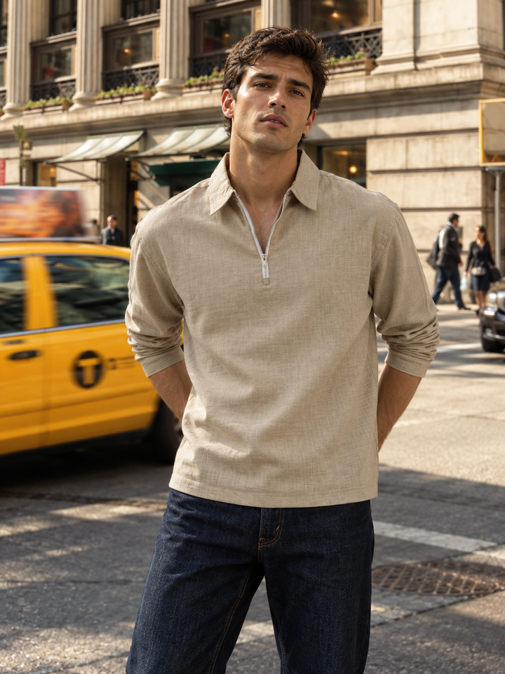 Long Sleeve : Ochre Shirt