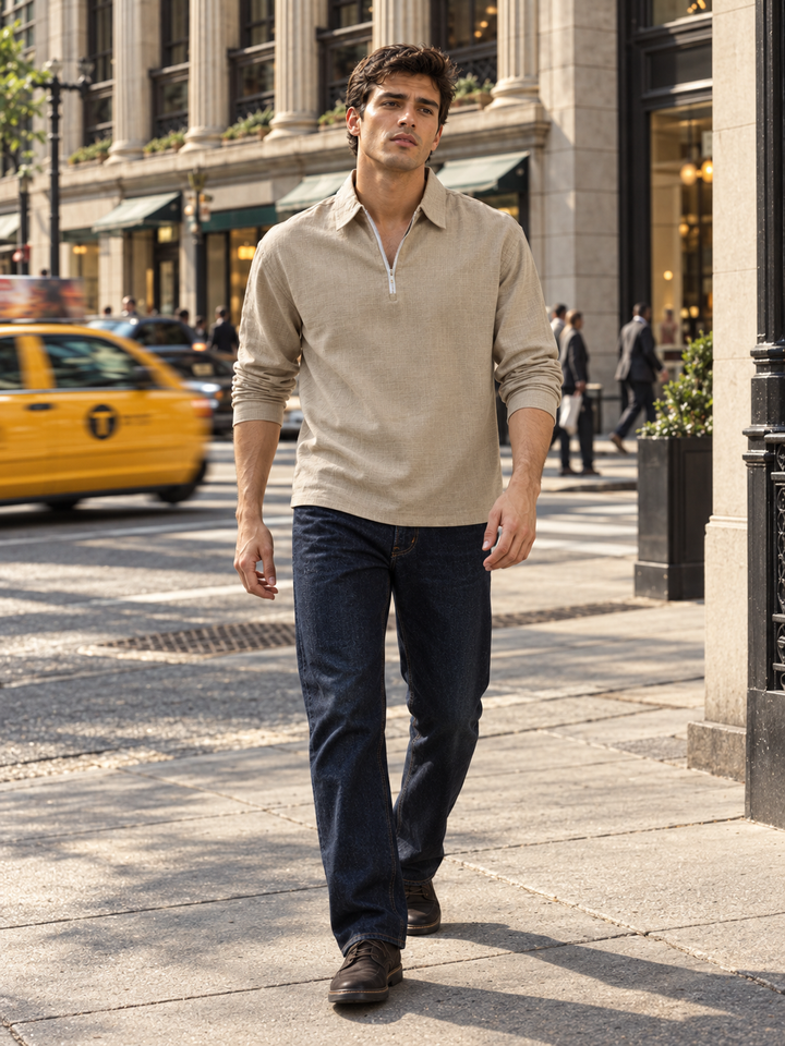 Long Sleeve : Ochre Shirt