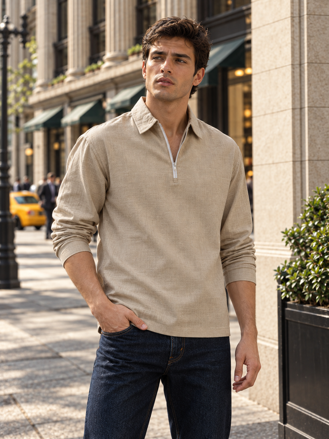 Long Sleeve : Ochre Shirt