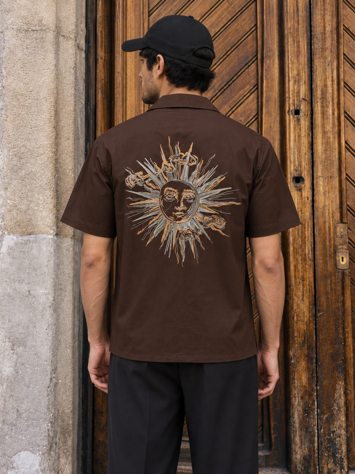 Get a Tan Cuban Shirt
