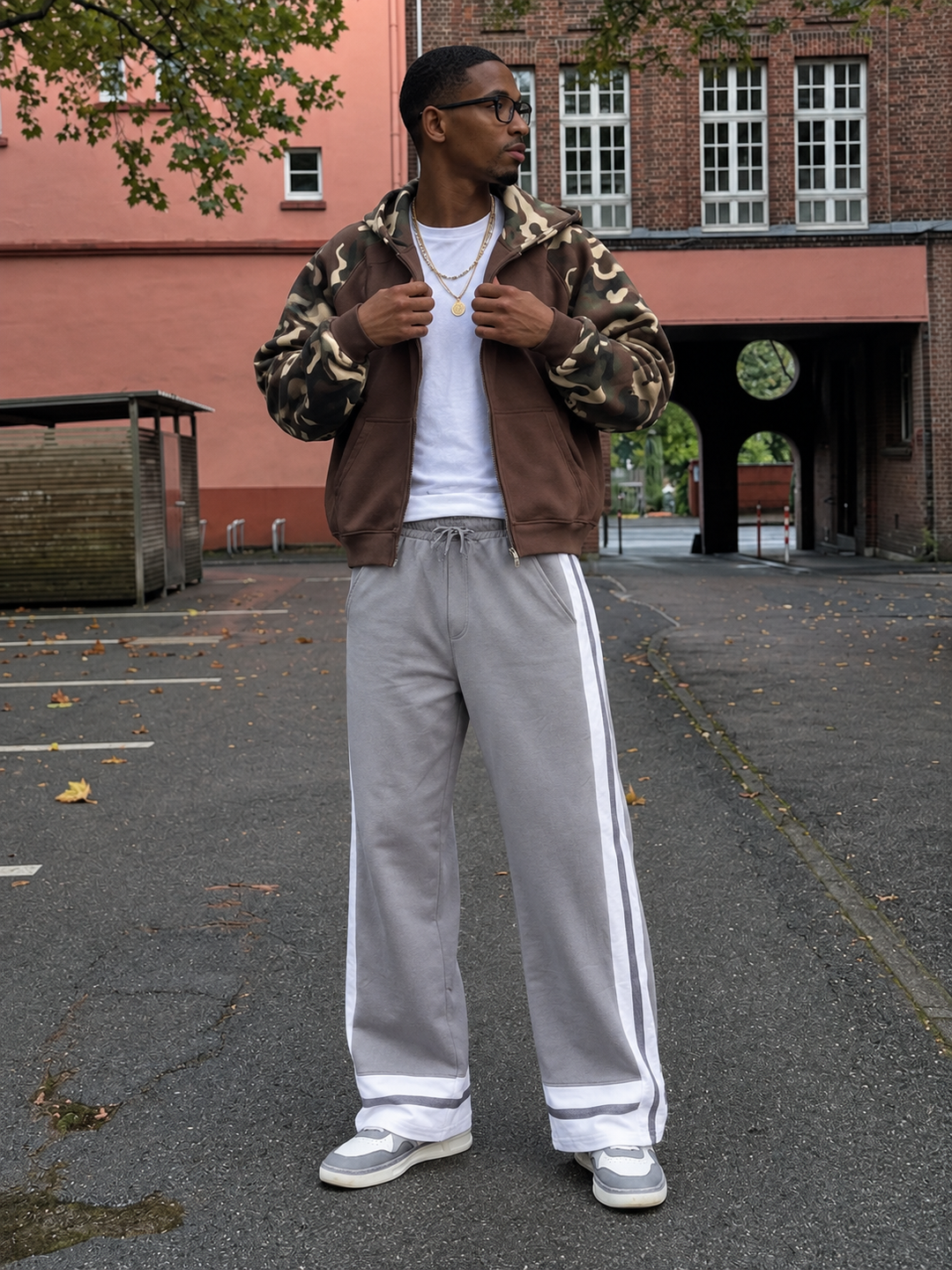 Originals: Baggy Light Grey Joggers