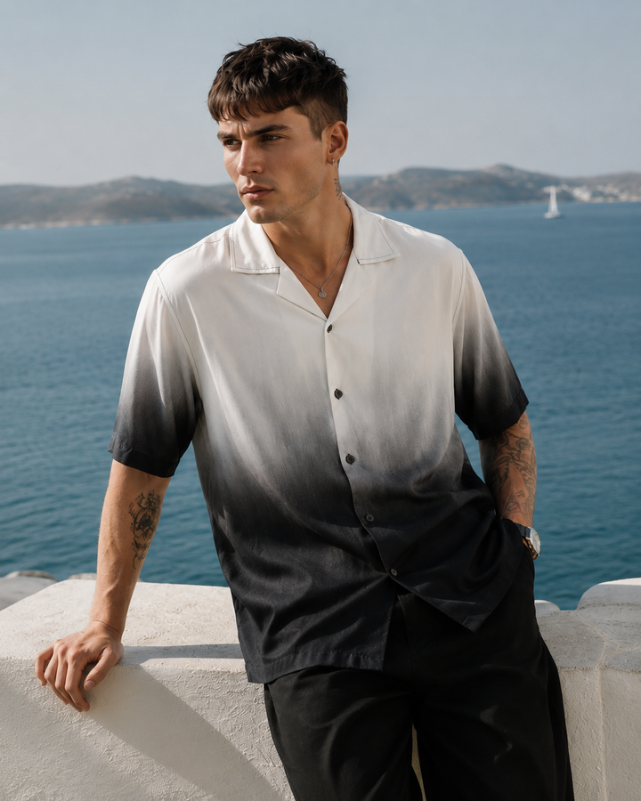 Gradient Cuban Shirt