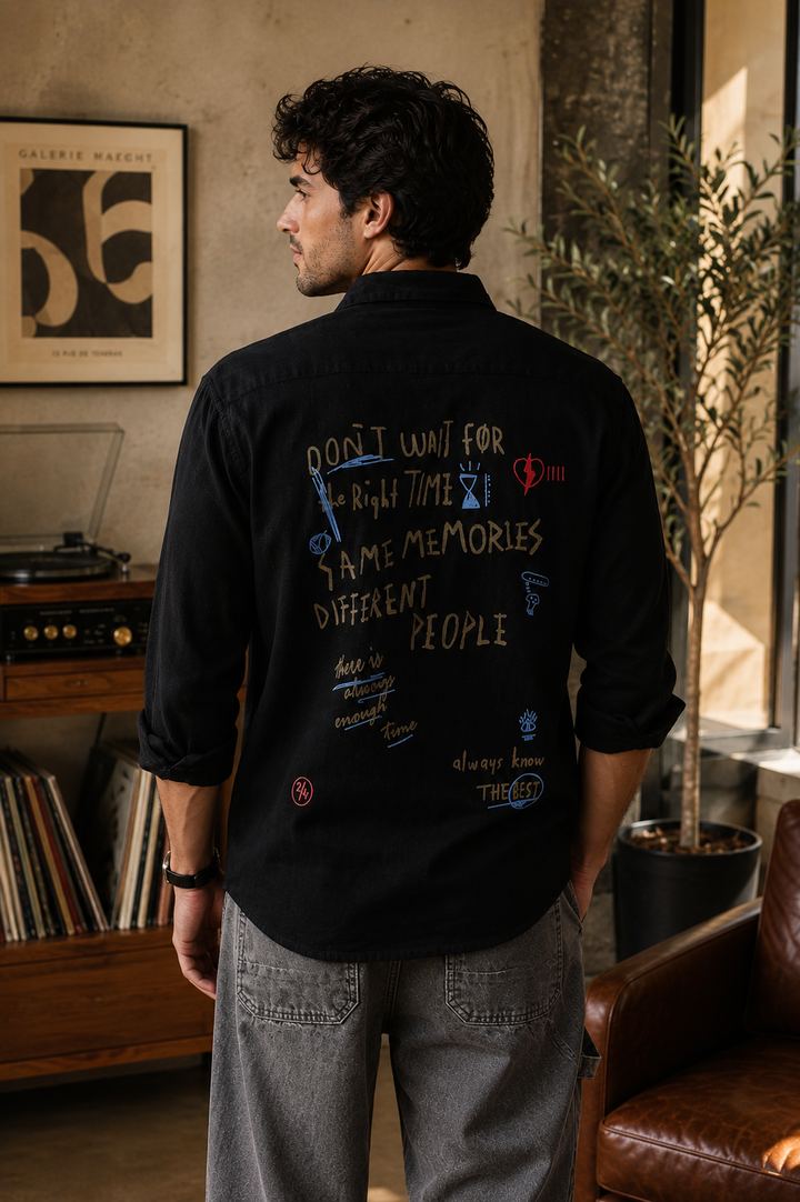 Denims: Scribble Shirt