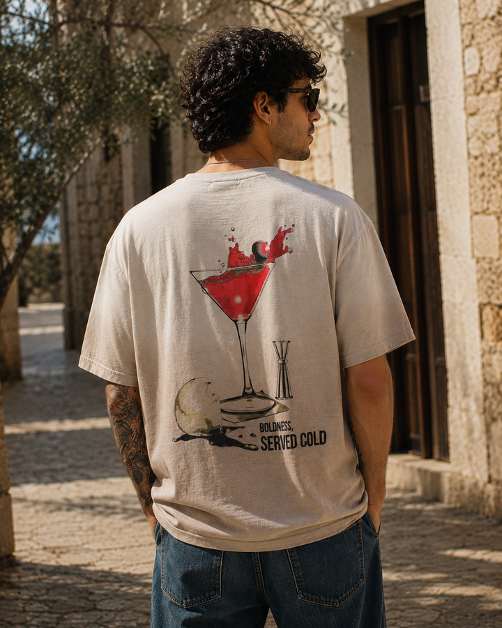Serve Cold: Ombre Brown Tshirt