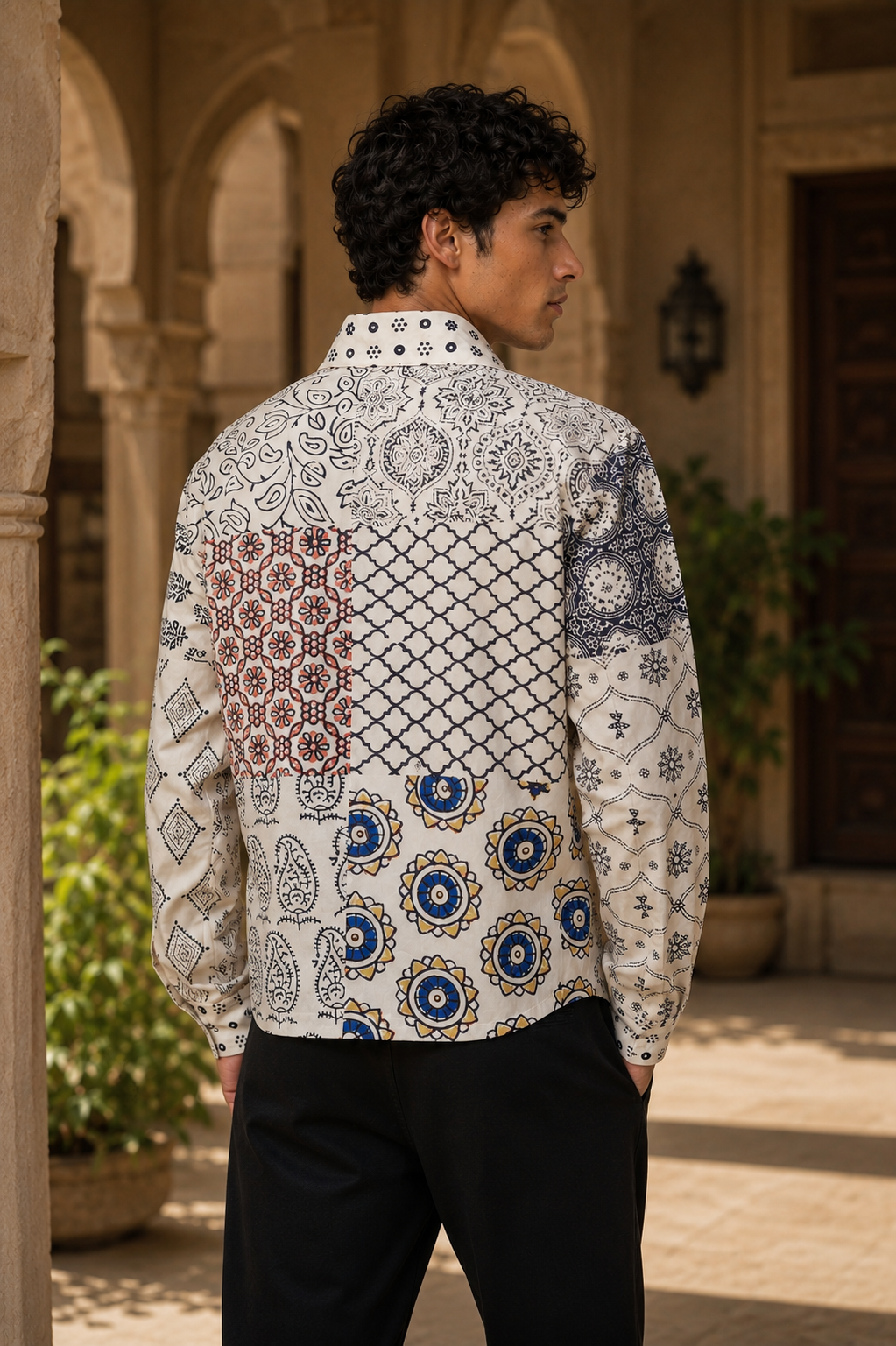 Native Printed Twill Jacket