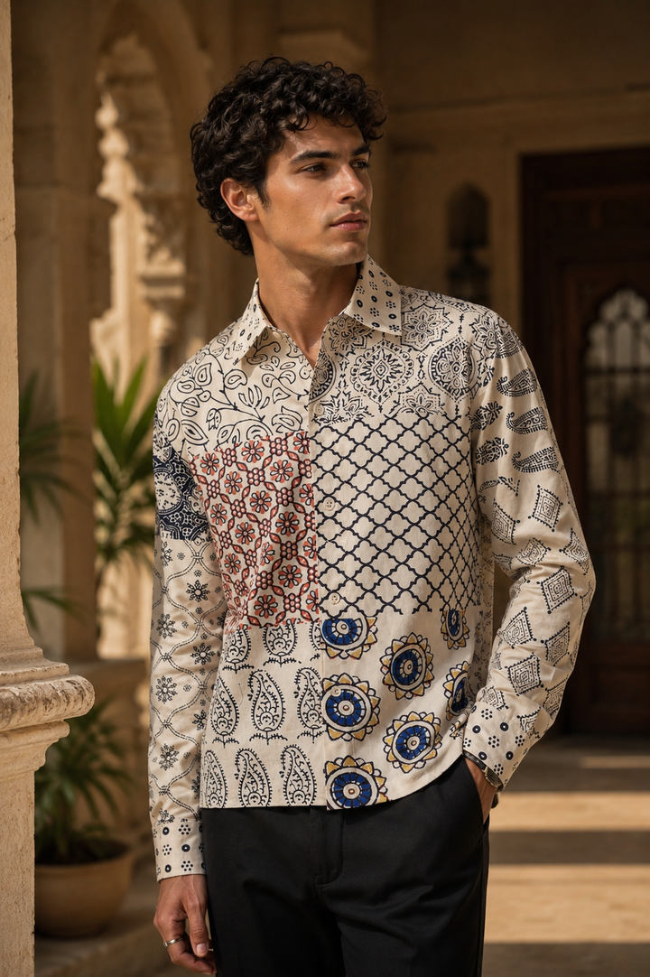 Native Printed Twill Jacket